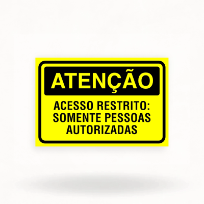 Placas – Equipamento em Manutenção