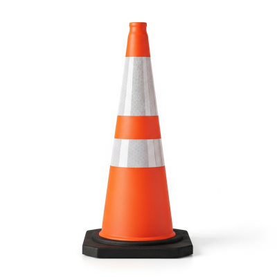 Cone de Sinalização 75cm — Laranja